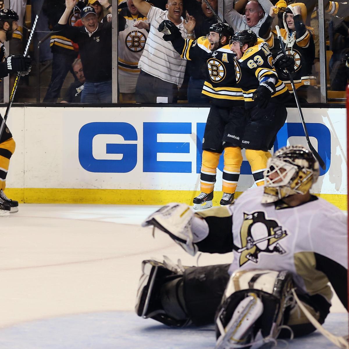 Boston Bruins vs. Pittsburgh Penguins: Conference Finals Domination ...