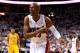 MIAMI, FL - JUNE 03: Ray Allen #34 of the Miami Heat reacts in the first half against the Indiana Pacers during Game Seven of the Eastern Conference Finals of the 2013 NBA Playoffs at AmericanAirlines Arena on June 3, 2013 in Miami, Florida. NOTE TO USER: User expressly acknowledges and agrees that, by downloading and or using this photograph, User is consenting to the terms and conditions of the Getty Images License Agreement. (Photo by Mike Ehrmann/Getty Images)