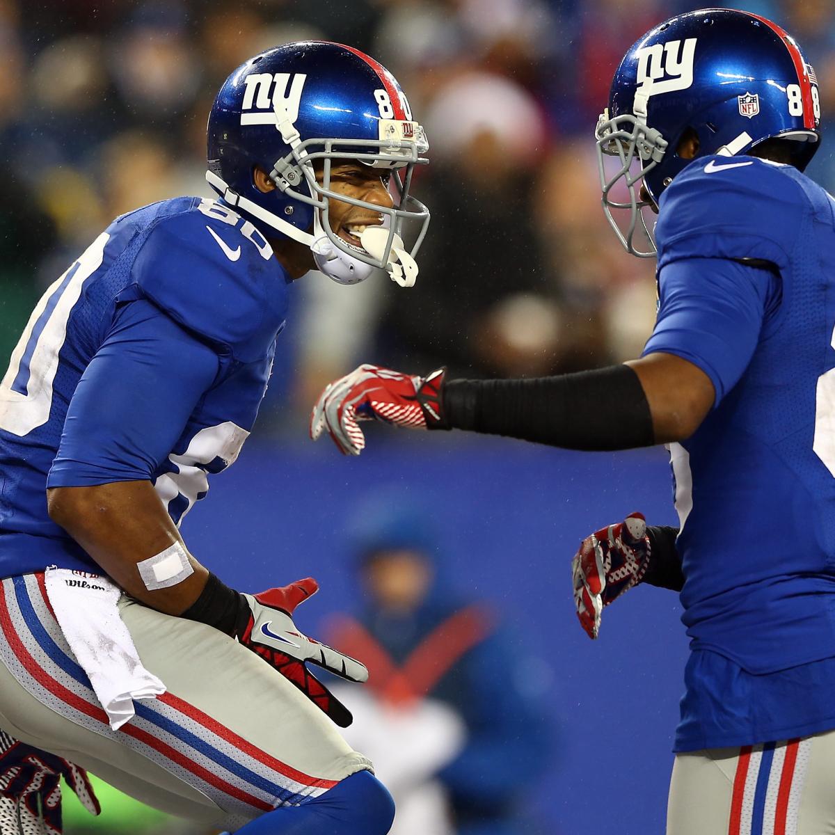 Giants Wide Receiver Breakdown Complete Depth Chart Analysis News