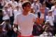 PARIS, FRANCE - JUNE 07: Rafael Nadal of Spain celebrates match point in the men's singles semi-final match against Novak Djokovic of Serbia on day thirteen of the French Open at Roland Garros on June 7, 2013 in Paris, France. (Photo by Clive Brunskill/Getty Images)
