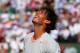 PARIS, FRANCE - JUNE 07: Rafael Nadal of Spain celebrates match point in the men's singles semi-final match against Novak Djokovic of Serbia on day thirteen of the French Open at Roland Garros on June 7, 2013 in Paris, France. (Photo by Julian Finney/Getty Images)