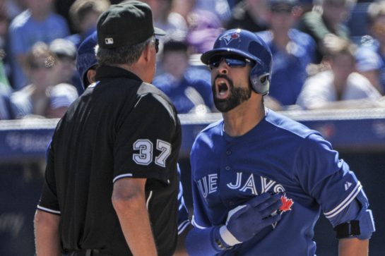Jose Bautista earned one last hurrah in Toronto. It would have