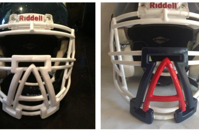 Football helmet facemasks clearance