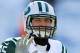 Dec 30, 2012; Orchard Park, NY, USA; New York Jets quarterback Tim Tebow (15) waves to fans before the game against the Buffalo Bills at Ralph Wilson Stadium. Mandatory Credit: Kevin Hoffman-USA TODAY Sports