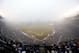 CHICAGO, IL- JUNE 10: A heavy fog obscures the field as the Cincinnati Reds play the Chicago Cubs at Wrigley Field on June 10, 2013 in Chicago, Illinois. (Photo by Brian Kersey/Getty Images)
