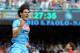 NAPLES, ITALY - MAY 12: Edinson Cavani of Napoli celebrates after scoring the goal 1-1 during the Serie A match between SSC Napoli and AC Siena at Stadio San Paolo on May 12, 2013 in Naples, Italy. (Photo by Giuseppe Bellini/Getty Images)