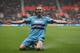 SOUTHAMPTON, ENGLAND - APRIL 13: Andy Carroll of West Ham celebrates scoring a goal during the Barclays Premier League match between Southampton and West Ham United at St Mary's Stadium on April 13, 2013 in Southampton, England. (Photo by Ian Walton/Getty Images)