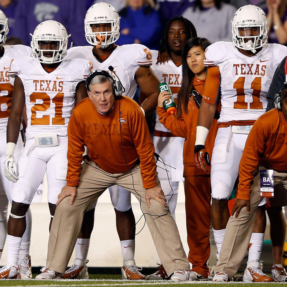 Texas Football The 4 Hottest Seats on the Longhorns' Coaching Staff