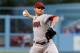 LOS ANGELES, CA - JUNE 11: Ian Kennedy #31 of the Arizona Diamondbacks throws a pitch against the Los Angeles Dodgers at Dodger Stadium on June 11, 2013 in Los Angeles, (Photo by Stephen Dunn/Getty Images)