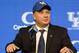 Dec 2, 2012; Lexington , KY, USA; Kentucky Wildcats head coach Mark Stoops spoke to reporters during a press conference at the Nutter Field House. Mandatory Credit: Mark Zerof-USA TODAY Sports