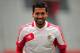 AMSTERDAM, NETHERLANDS - MAY 14: Ezequiel Garay of Benfica smiles during an SL Benfica training session ahead of the UEFA Europa League Final match against Chelsea at the Amsterdam Arena on May 14, 2013 in Amsterdam, Netherlands. (Photo by Jamie McDonald/Getty Images)