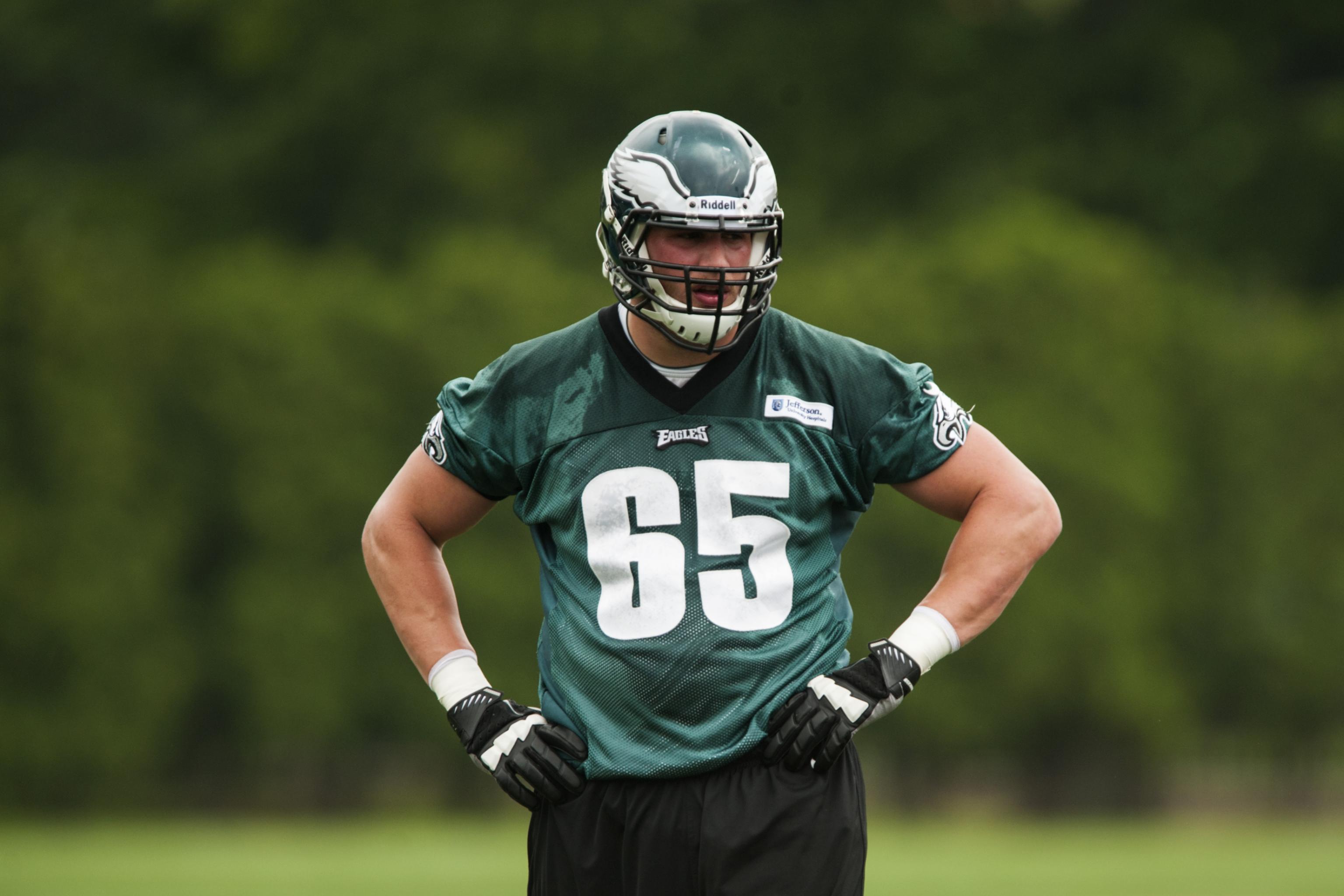 Lane Johnson Philadelphia Eagles Men's Black Pro Line Name