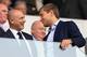 READING, ENGLAND - SEPTEMBER 16: Daniel Levy (L), Chairman of Spurs talks with Reading owner Anton Zingarevich during the Barclays Premier League match between Reading and Tottenham Hotspur at Madejski Stadium on September 16, 2012 in Reading, England. (Photo by Mike Hewitt/Getty Images)