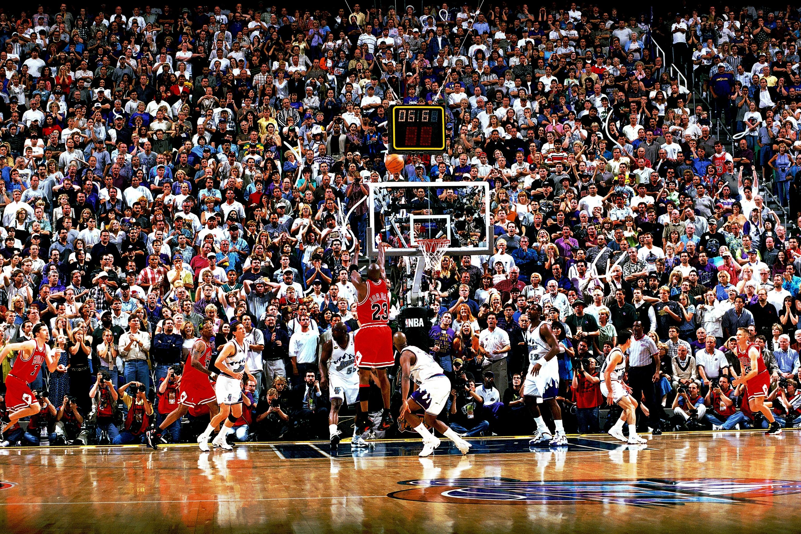 månedlige Rusten Tage af 15th Anniversary of Michael Jordan's Game-Winning Shot Over Bryon Russell |  News, Scores, Highlights, Stats, and Rumors | Bleacher Report