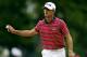 ARDMORE, PA - JUNE 14: Billy Horschel of the United States celebrates making a putt for birdie on the 18th hole during Round Two of the 113th U.S. Open at Merion Golf Club on June 14, 2013 in Ardmore, Pennsylvania. (Photo by Scott Halleran/Getty Images)
