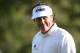 Jun 14, 2013; Ardmore, PA, USA; Phil Mickelson smiles on the 10th hole during the second round of the 113th U.S. Open golf tournament at Merion Golf Club. Mandatory Credit: Eileen Blass-USA TODAY