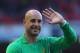 LIVERPOOL, ENGLAND - MAY 19: Pepe Reina of Liverpool waves to the crowd following the Barclays Premier League match between Liverpool and Queens Park Rangers at Anfield on May 19, 2013 in Liverpool, England. (Photo by Julian Finney/Getty Images)