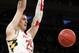 NEW YORK, NY - APRIL 02: Alex Len #25 of the Maryland Terapins dunks the ball past the Iowa Hawkeyes defense in the first half during the 2013 NIT Championship - Semifinals at the Madison Square Garden on April 2, 2013 in New York City. (Photo by Jason Szenes/Getty Images)