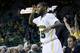 WACO, TX - JANUARY 5: Pierre Jackson #55 of the Baylor University Bears celebrates after a made 3-pointer against the University of Texas Longhorns on January 5, 2013 at the Ferrell Center in Waco, Texas. (Photo by Cooper Neill/Getty Images)