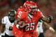 TUCSON, AZ - NOVEMBER 23: Running back Ka'Deem Carey #25 of the Arizona Wildcats rushes the football against the Arizona State Sun Devils during the college football game at Arizona Stadium on November 23, 2012 in Tucson, Arizona. The Sun Devils defeated the Wildcats 41-34. (Photo by Christian Petersen/Getty Images)