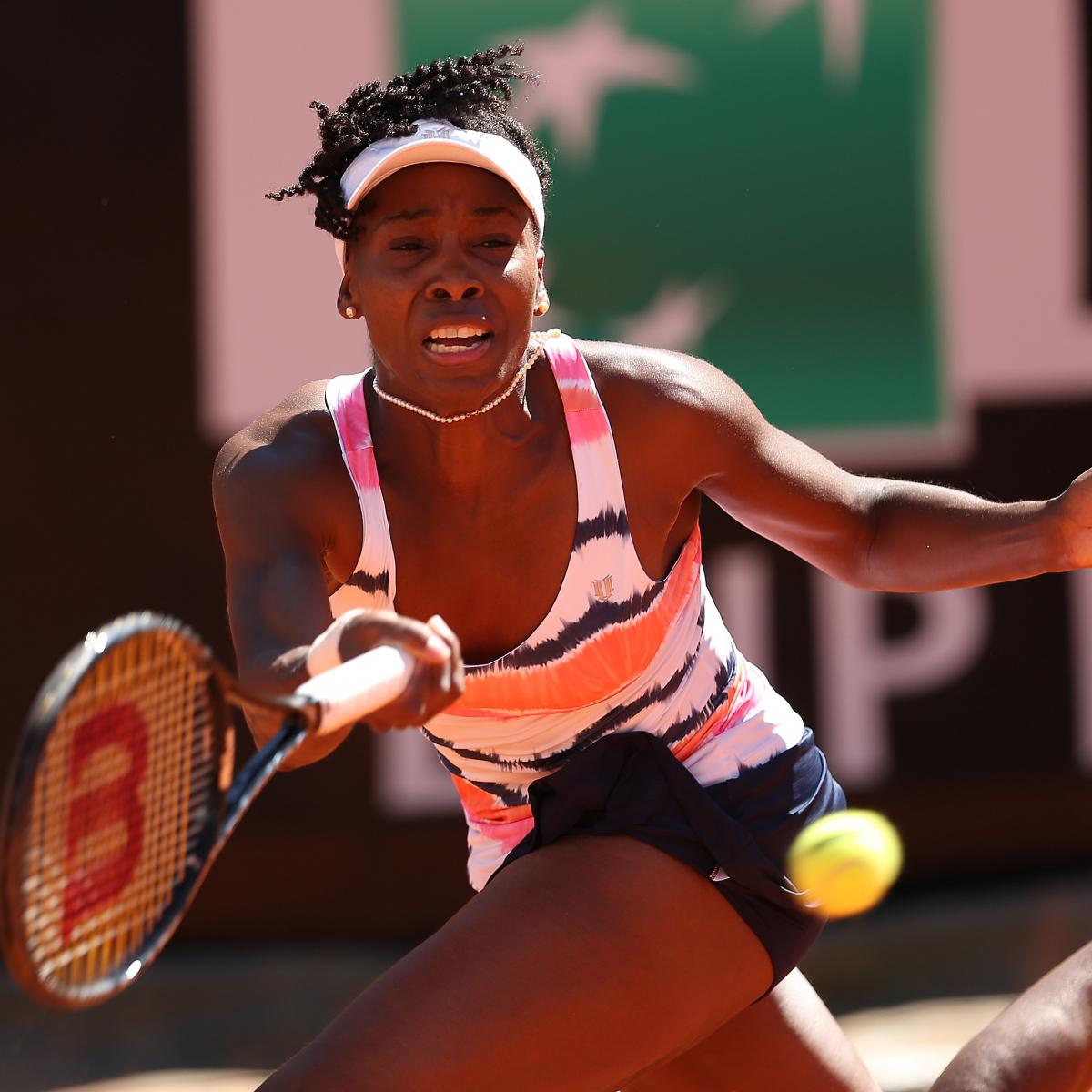 Venus Williams Withdraws from Wimbledon with Back Injury News Scores