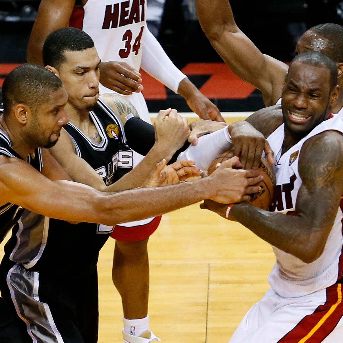 Spurs vs. Heat Who Has the Edge Going into NBA Finals Game 7