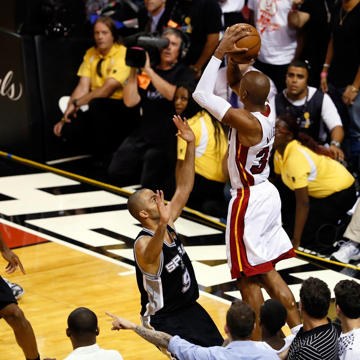 Greatest Game 7 Moments in Heat and Spurs History News, Scores
