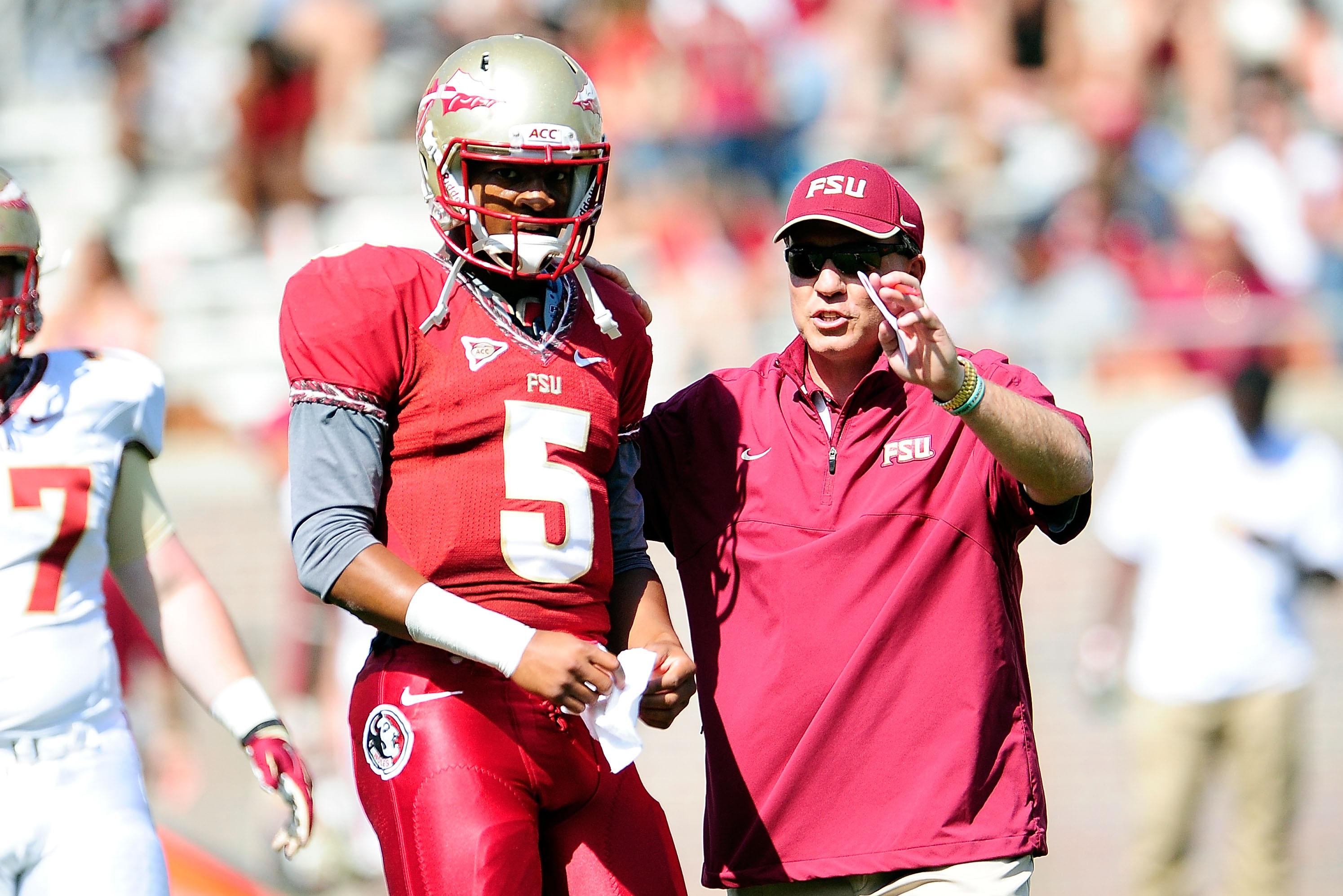 EJ Manuel mentoring FSU QB Jameis Winston