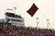 DARLINGTON, SC - MAY 13: A view of a Confederate flag during the NASCAR Nextel Cup Series Dodge Avenger 500 on May 13, 2007 at Darlington Raceway in Darlington, South Carolina. (Photo by Streeter Lecka/Getty Images)