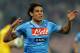 NAPLES, ITALY - MAY 05: Edinson Cavani of Napoli celebrates after scoring the opening goal during the Serie A match between SSC Napoli and FC Internazionale Milano at Stadio San Paolo on May 5, 2013 in Naples, Italy. (Photo by Giuseppe Bellini/Getty Images)
