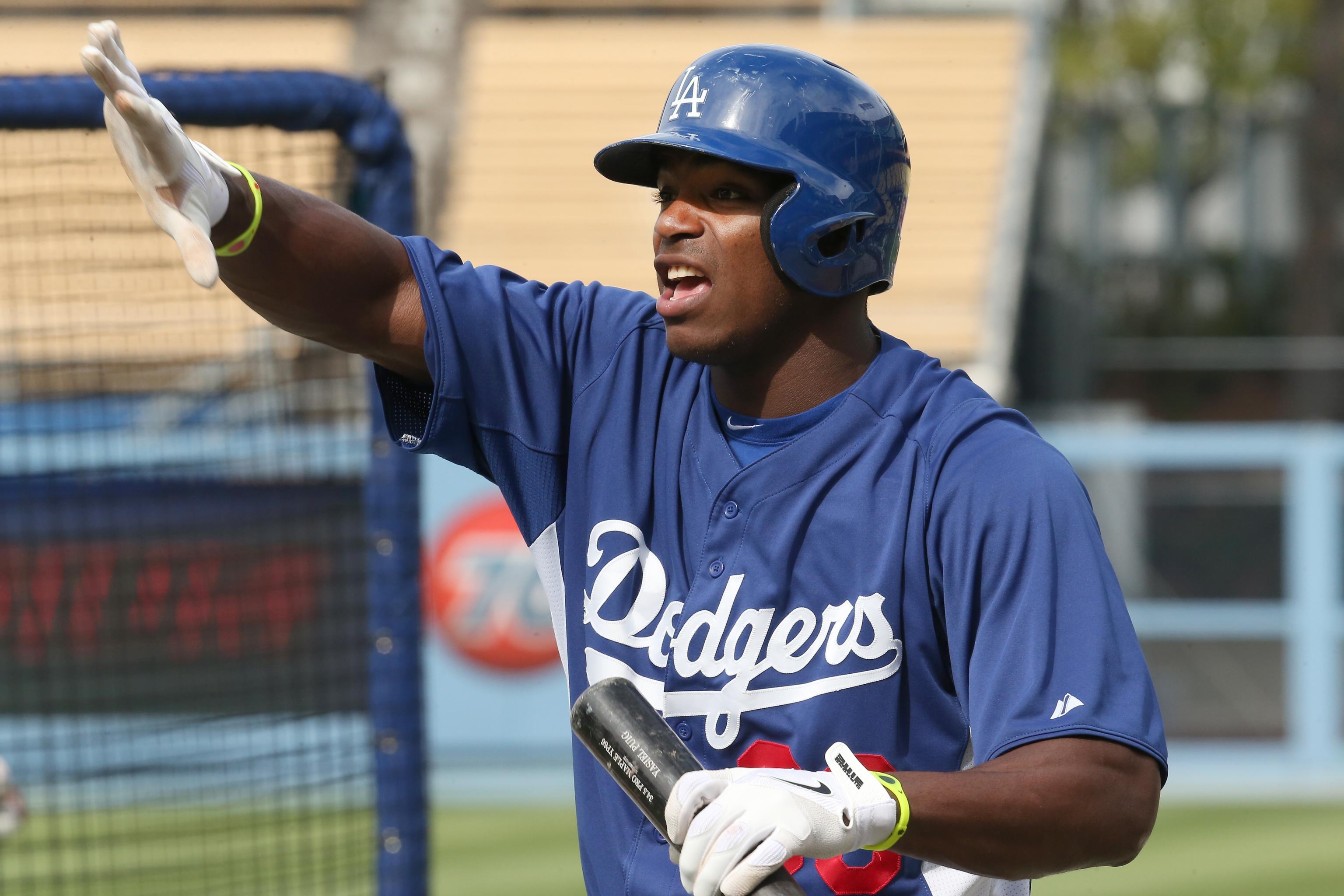 Yasiel Puig Returns to the Dodgers for the Playoffs - The New York