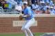 June 11, 2013; Chapel Hill, NC, USA; North Carolina third basemen Colin Moran (18) gets ready to make a throw during the 5th inning against the South Carolina Gamecocks at the Chapel Hill Super Regional of the NCAA baseball tournament at Boshamer Stadium. The Tar Heels defeated the Gamecocks 5-4. Mandatory Credit: James Guillory-USA TODAY Sports