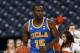 Dec 8, 2012; Houston, TX, USA; UCLA Bruins guard/forward Shabazz Muhammad (15) brings the ball up the court during the first half against the Texas Longhorns at the at Reliant Stadium. Mandatory Credit: Troy Taormina-USA TODAY Sports