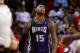 MIAMI, FL - FEBRUARY 26: DeMarcus Cousins #15 of the Sacramento Kings looks on during a game against the Miami Heat at American Airlines Arena on February 26, 2013 in Miami, Florida. (Photo by Mike Ehrmann/Getty Images)