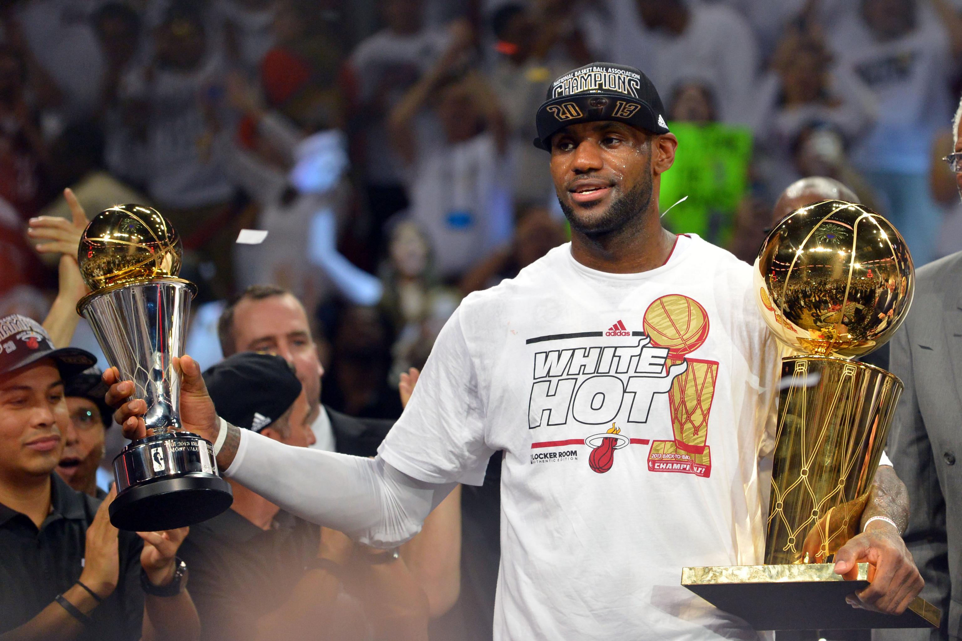 LeBron James wins fourth NBA Finals MVP Award