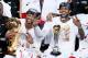 LeBron's a champion again. Let's allow him to celebrate for now.