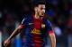 BARCELONA, SPAIN - APRIL 20: Thiago Alcantara of FC Barcelona runs with the ball during the La Liga match between FC Barcelona and Levante UD at Camp Nou on April 20, 2013 in Barcelona, Spain. (Photo by David Ramos/Getty Images)