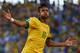 FORTALEZA, BRAZIL - JUNE 19: Neymar of Brazil celebrates scoring the opening goal during the FIFA Confederations Cup Brazil 2013 Group A match between Brazil and Mexico at Castelao on June 19, 2013 in Fortaleza, Brazil. (Photo by Clive Rose/Getty Images)