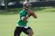 Josh Freeman gets set to launch a pass during Buccaneers minicamp recently. Credit: Dwight Drum