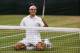 LONDON, ENGLAND - JULY 08: Roger Federer of Switzerland celebrates match point during his Gentlemen's Singles final match against Andy Murray of Great Britain on day thirteen of the Wimbledon Lawn Tennis Championships at the All England Lawn Tennis and Croquet Club on July 8, 2012 in London, England. (Photo by Julian Finney/Getty Images)