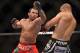 Roger Hollet (left) fighting Matt Hamill at UFC 152