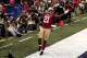 NEW ORLEANS, LA - FEBRUARY 03: Frank Gore #21 of the San Francisco 49ers celebrates after he scored a 6-yard rushing touchdown in the third quarter against the Baltimore Ravens during Super Bowl XLVII at the Mercedes-Benz Superdome on February 3, 2013 in New Orleans, Louisiana. The Ravens won 34-31. (Photo by Win McNamee/Getty Images)
