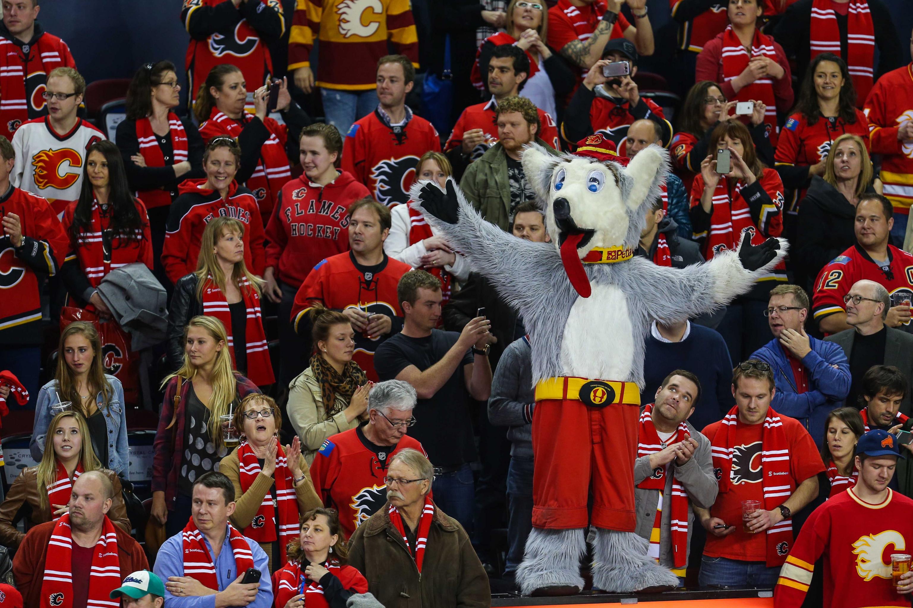 Flames mascot resurfaces after flood - The Globe and Mail