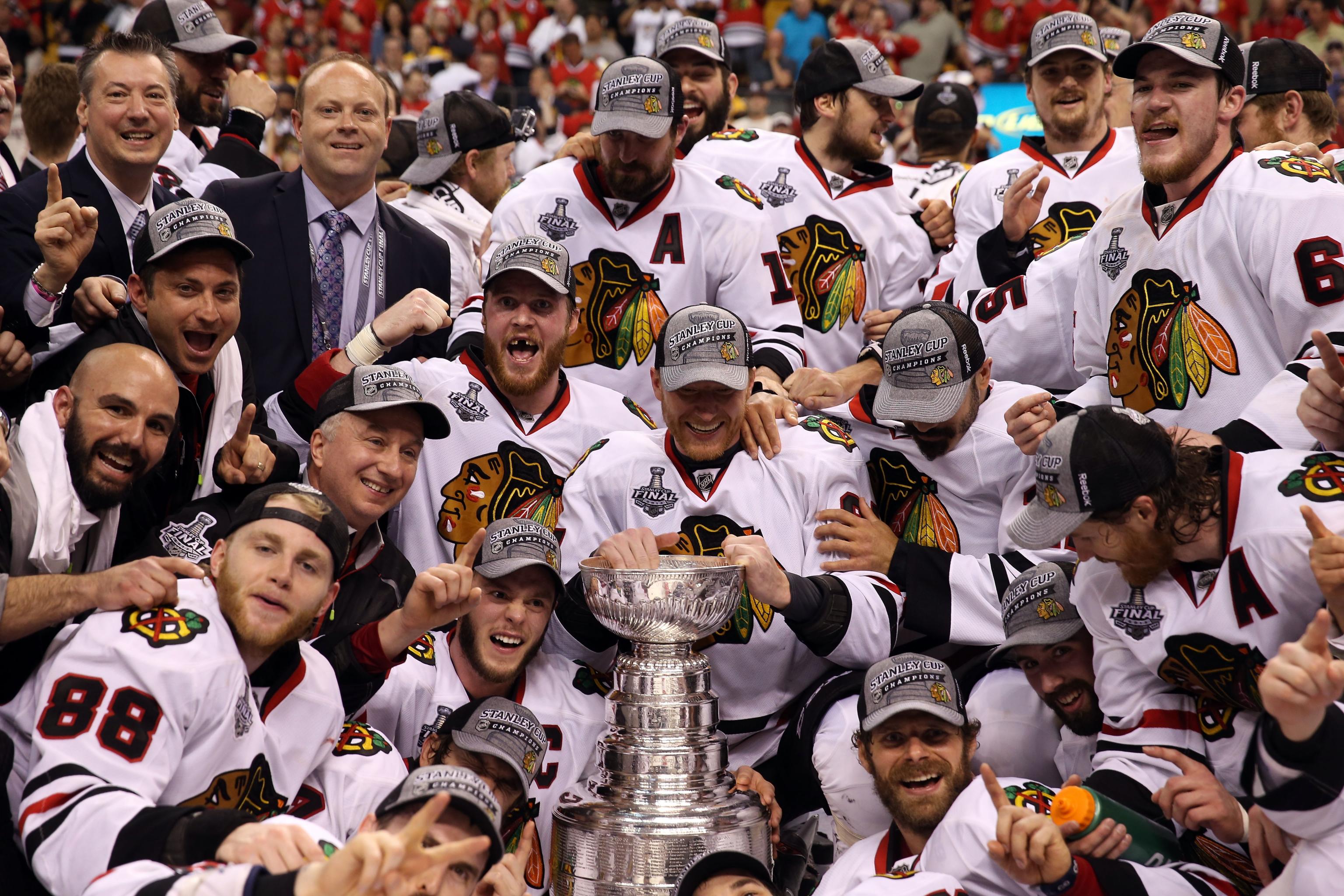 CHICAGO BLACKHAWKS CAPTURE SECOND STANLEY CUP IN FOUR YEARS IN
