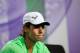 LONDON, ENGLAND - JUNE 24: Rafael Nadal of Spain reacts as he speaks to members of the media during a press conference following his defeat to Steve Darcis of Belgium in their Gentlemen's Singles first round match on day one of the Wimbledon Lawn Tennis Championships at the All England Lawn Tennis and Croquet Club on June 24, 2013 in London, England. (Photo by Thomas Lovelock/AELTC - Pool/Getty Images)
