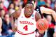 DAYTON, OH - MARCH 24: Victor Oladipo #4 of the Indiana Hoosiers handles the ball against the Temple Owls in the second half during the third round of the 2013 NCAA Men's Basketball Tournament at UD Arena on March 24, 2013 in Dayton, Ohio. (Photo by Joe Robbins/Getty Images)