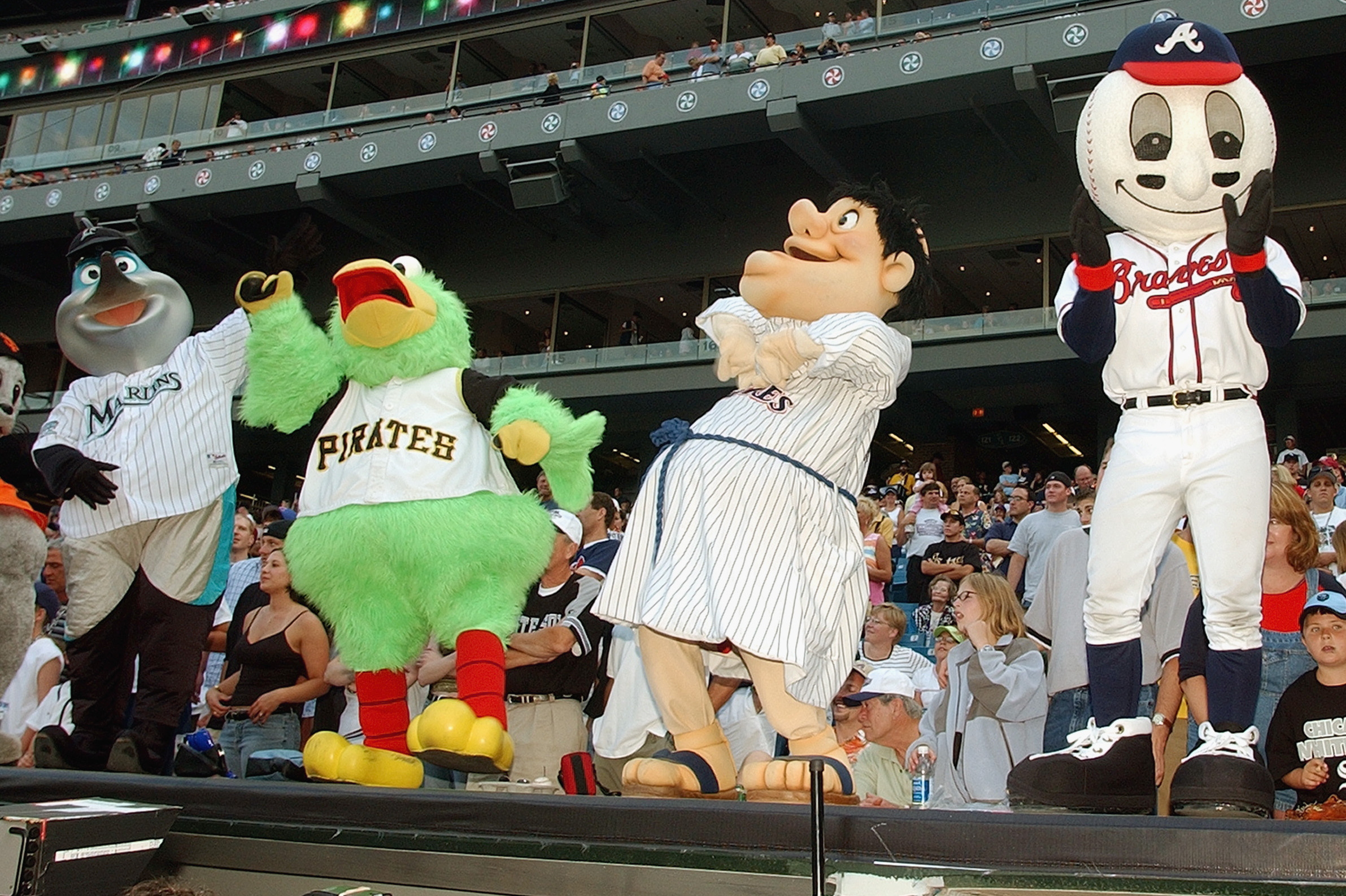 Pirates' Pierogi Race was so close it had to go to replay in the