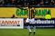 ARNHEM, NETHERLANDS - DECEMBER 16: Wilfried Bony of Vitesse celebrates scoring the first goal of the game during the Eredivisie match between Vitesse Arnhem and RKC Waalwijk at Gelredome on December 16, 2012 in Arnhem, Netherlands. (Photo by Dean Mouhtaropoulos/Getty Images)