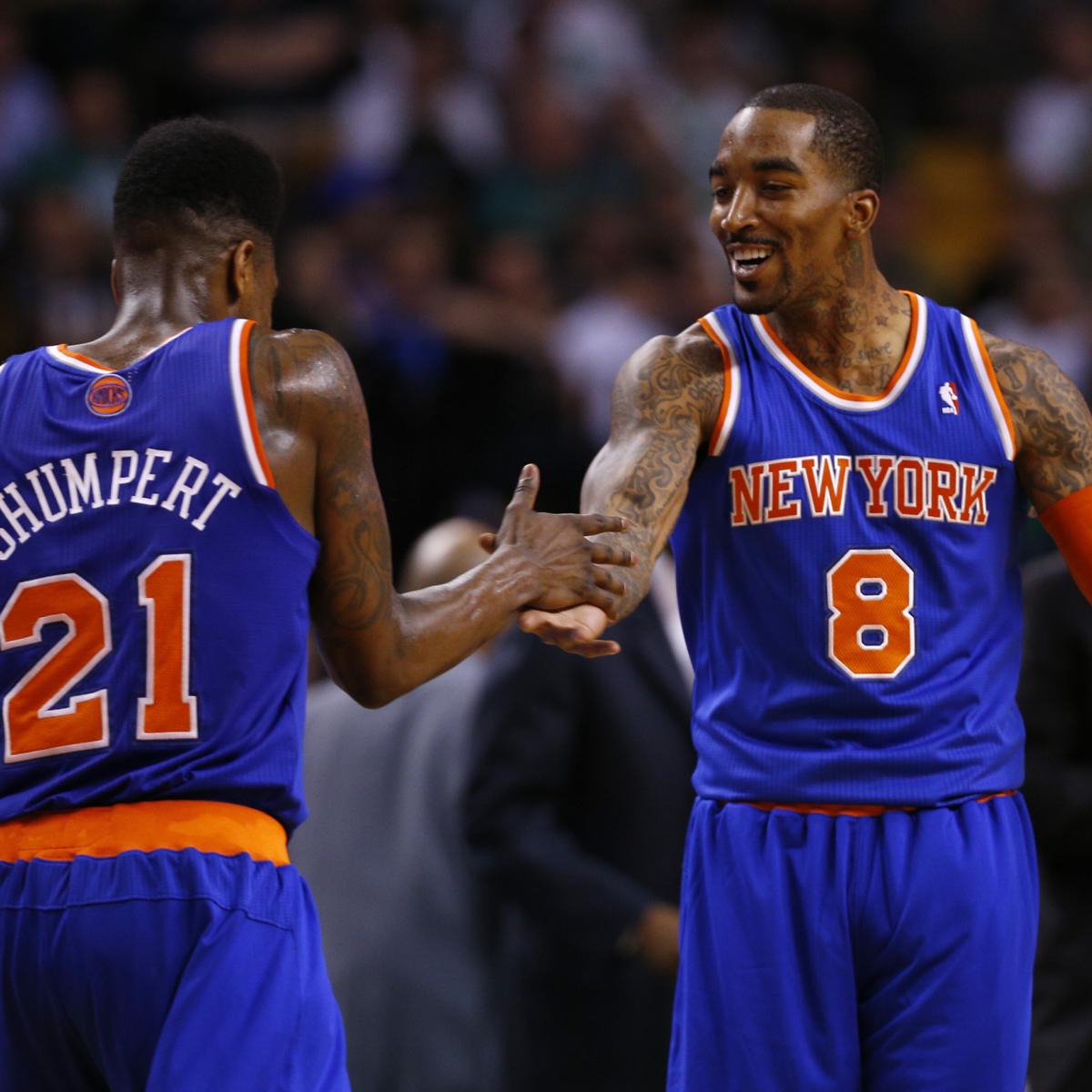 Former Knicks J.R. Smith and Iman Shumpert relish chance to play
