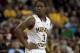 Nov 18, 2012; Charleston, SC, USA; Murray State Racers guard Isaiah Canaan (3) reacts after the play during the second half of the Charleston Classic Championship game against the Colorado Buffaloes at TD Arena. Buffaloes won 81-74. Mandatory Credit: Joshua S. Kelly-USA TODAY Sports